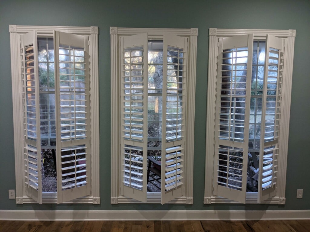 Norman Painted Wood Shutters