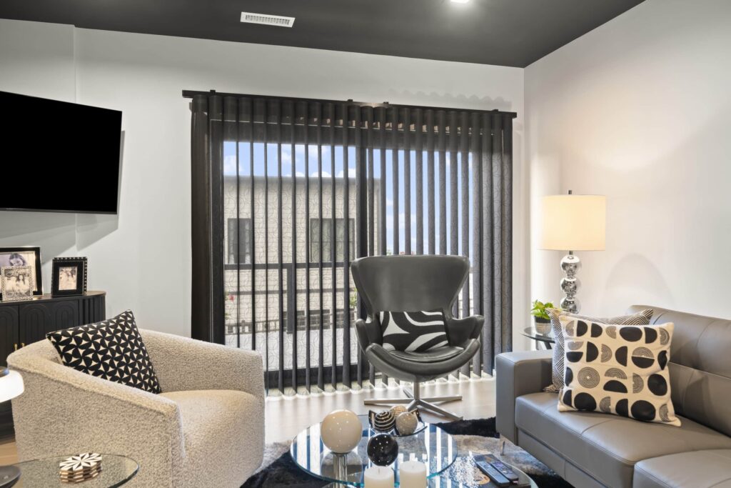 Custom Window Shades Sliding Door